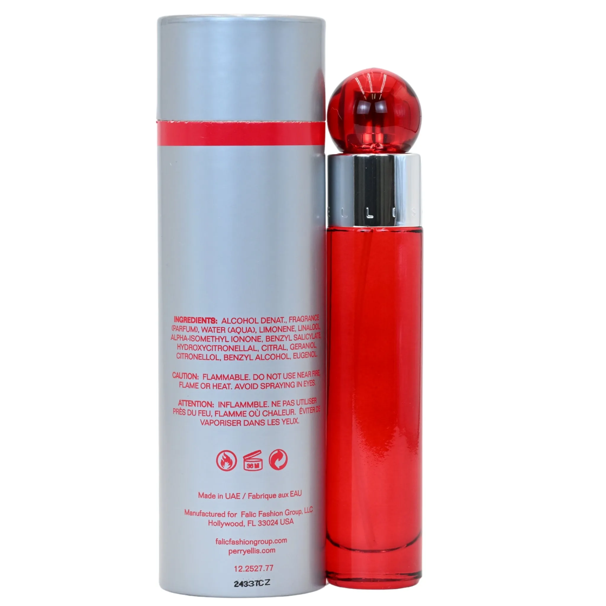 360 Red by Perry Ellis cologne for men EDT 1.7 oz New in Box