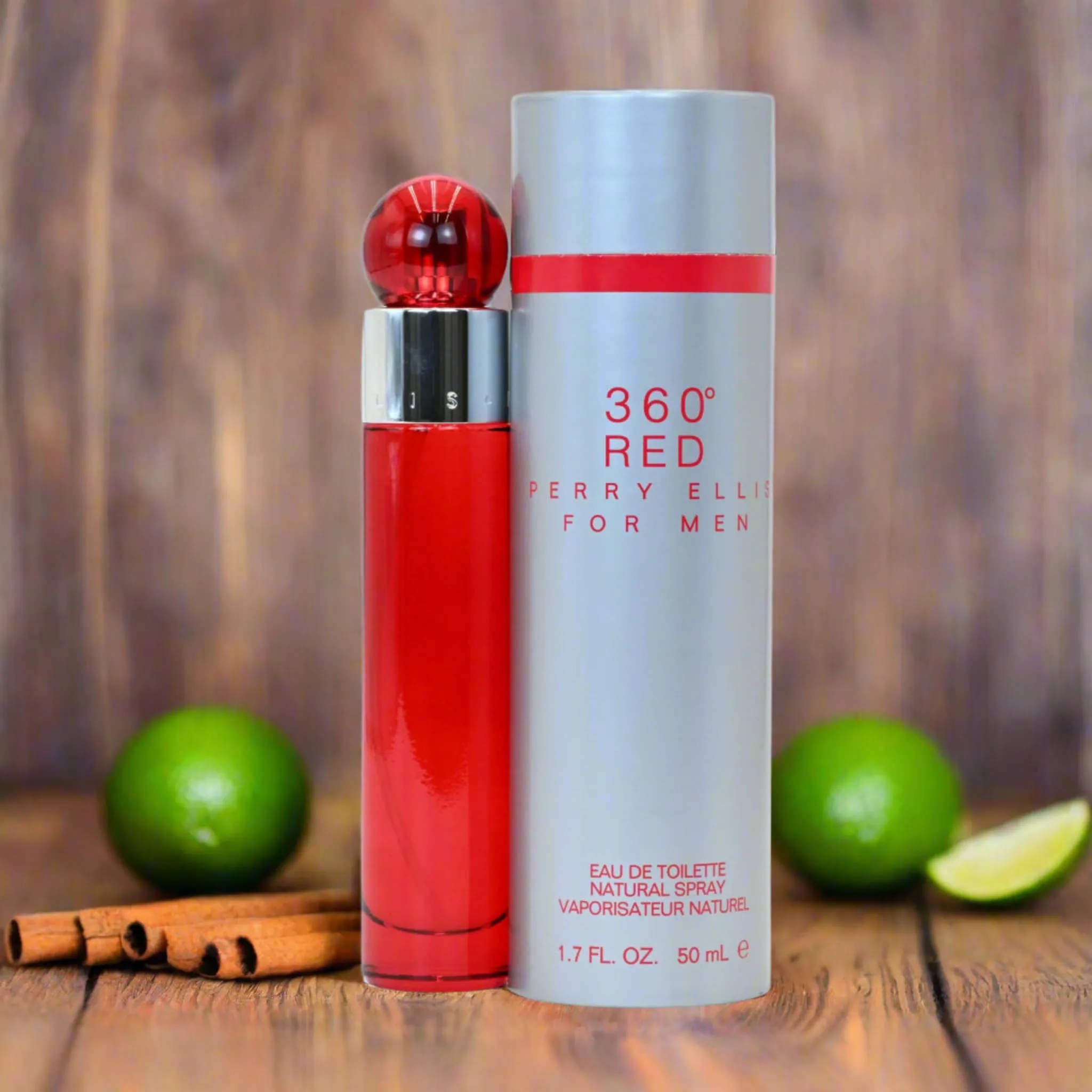 360 Red by Perry Ellis cologne for men EDT 1.7 oz New in Box