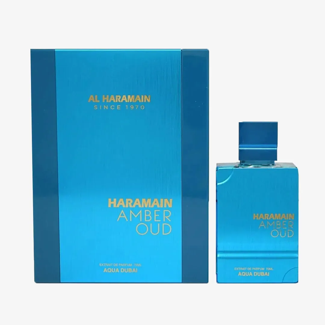 Amber Oud Aqua Dubai By Al Haramain Extrait de Parfum Spray 2.5 oz