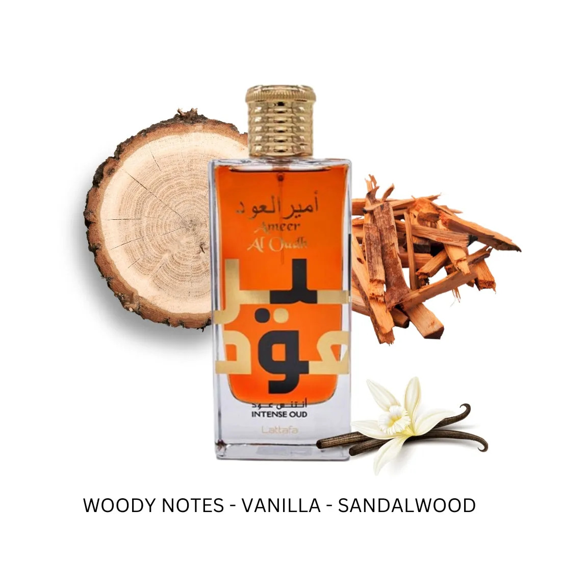 Ameer Al Oudh Intense Oud by Lattafa Eau De Parfum Spray 3.4 oz