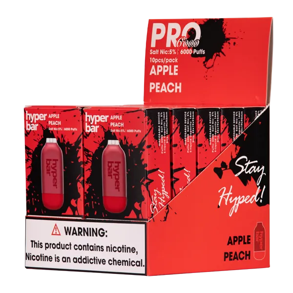 Apple Peach Hyper Bar Pro 6000