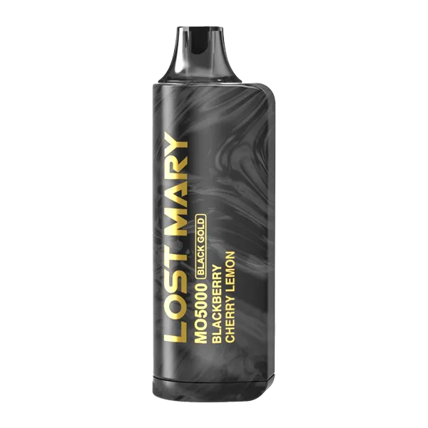 Blackberry Cherry Lemon Lost Mary MO5000 Black Gold Edition