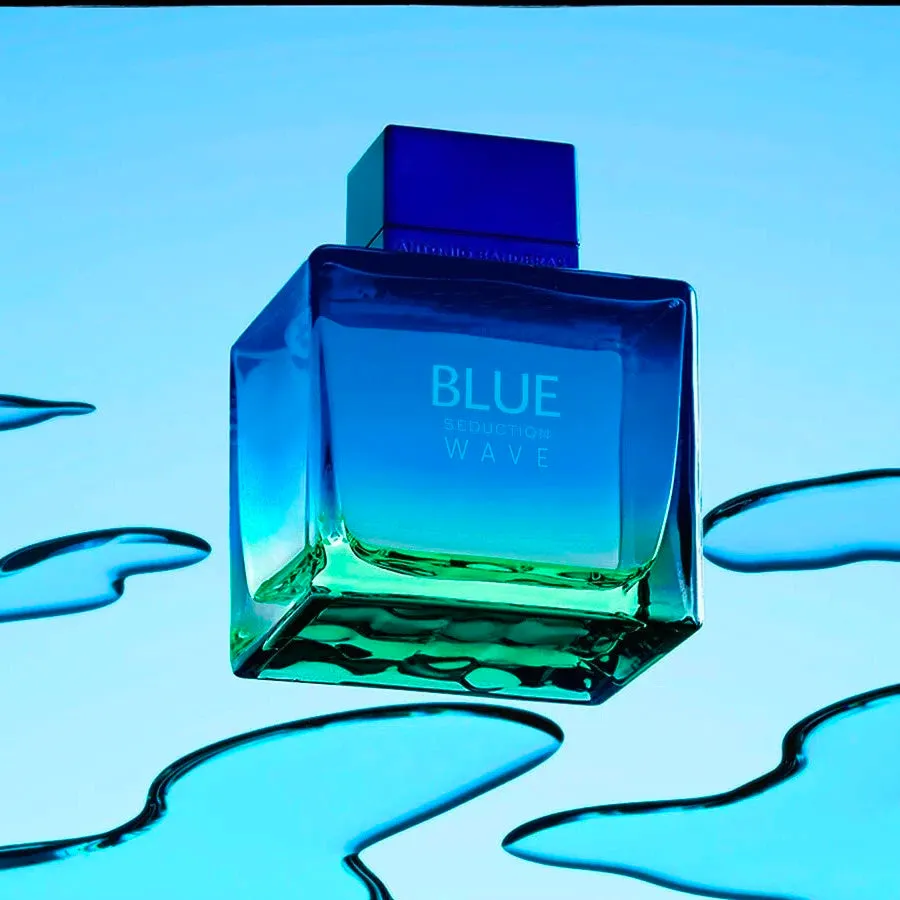Blue Seduction Wave 3.4 oz EDT for men