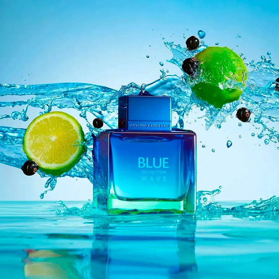 Blue Seduction Wave 3.4 oz EDT for men