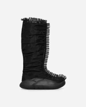 Collina Strada Tall Ruffle Boots Black