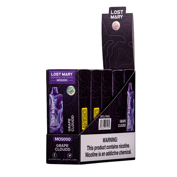 Grape Cloudd Lost Mary MO5000