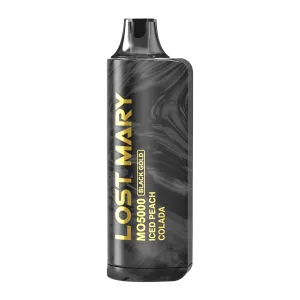 Iced Peach Colada Lost Mary MO5000 Black Gold Edition