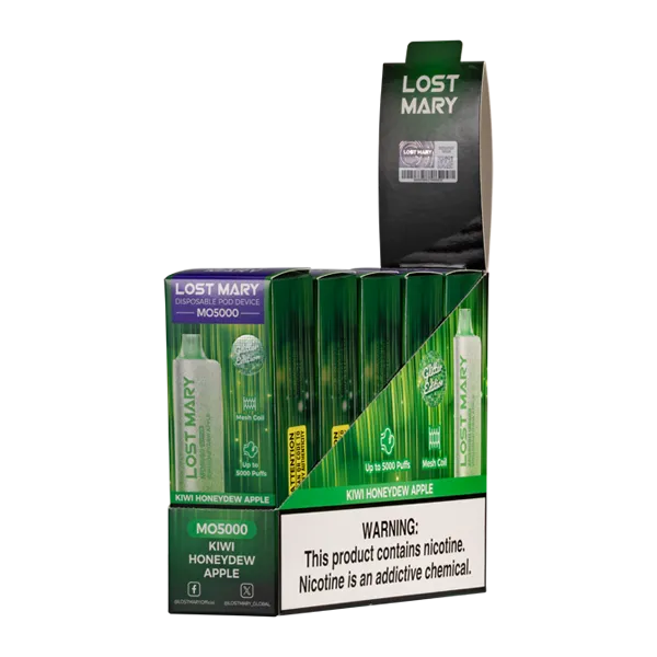 Kiwi Honeydew Apple Lost Mary MO5000 (Glitter Edition)