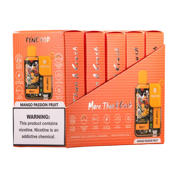 Mango Passion Fruit Pyne Pod Boost