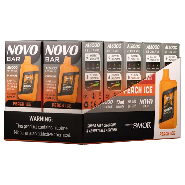 Peach Ice Novo Bar AL6000