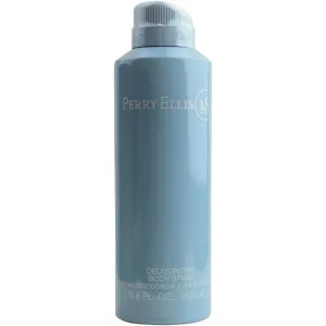Perry 18 by Perry Ellis Deodorizing body spray for men 6.8 oz New