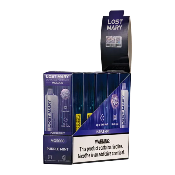 Purple Mint Lost Mary MO5000 (Glitter Edition)