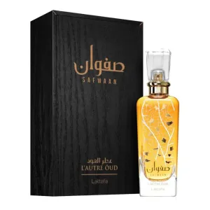 Safwaan L'autre Oud by Lattafa perfume for unisex EDP 3.3 / 3.4 oz New in Box