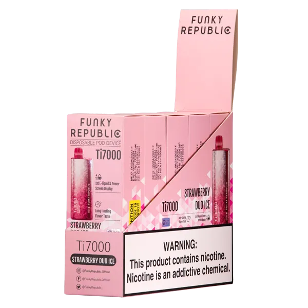 Strawberry Duo Ice Funky Republic Ti7000