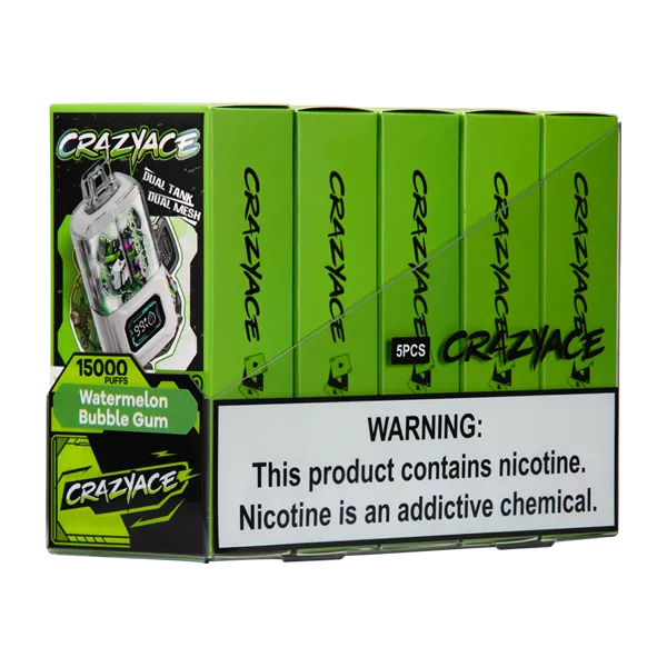 Watermelon Bubble Gum Crazy Ace B15000