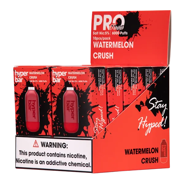 Watermelon Crush Hyper Bar Pro 6000